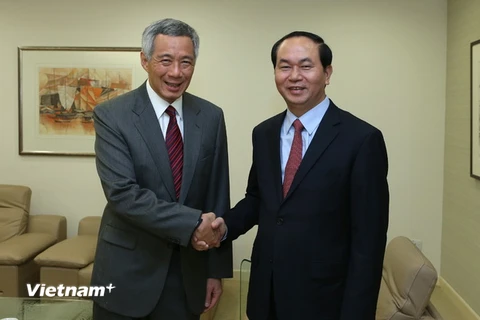 Bộ trưởng Bộ Công an Trần Đại Quang thăm chính thức Singapore 