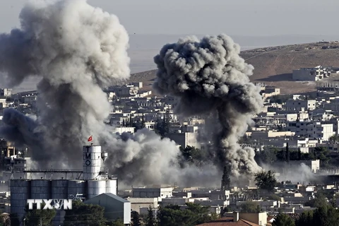 Lực lượng người Kurd đã đẩy lùi IS tại nhiều vị trí ở Kobane