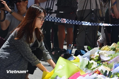 [Photo] Người Australia tưởng niệm nạn nhân vụ bắt cóc con tin