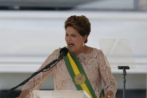 Tổng thống Brazil Dilma Rousseff tuyên thệ nhậm chức nhiệm kỳ 2