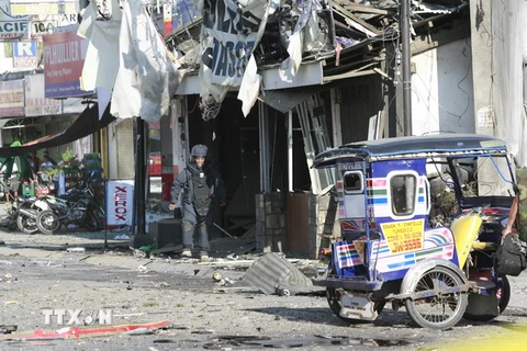 Philippines: Đánh bom xe gần quán rượu khiến 49 người thương vong