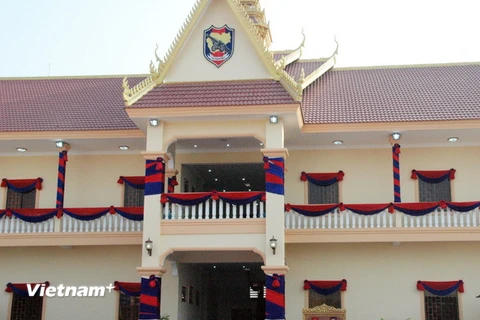 Việt Nam viện trợ xây trụ sở Bộ Tư lệnh Pháo binh Campuchia