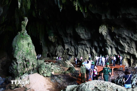 Trên 15.000 lượt du khách đến Phong Nha-Kẻ Bàng trong dịp Tết