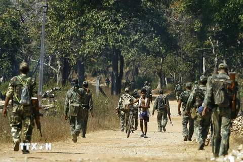 Bảy cảnh sát Ấn Độ thiệt mạng do phiến quân Maoist tấn công