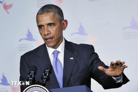 Tổng thống Mỹ Obama tiến hành thảo luận với giới lãnh đạo GCC