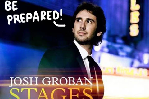 Nam ca sỹ Josh Groban trở lại với album nhạc kịch ''Stages''