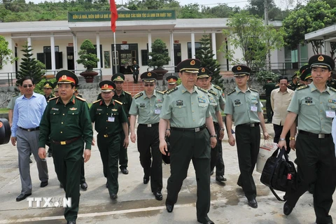 Biên phòng Việt-Trung phối hợp tuần tra chung tại biên giới