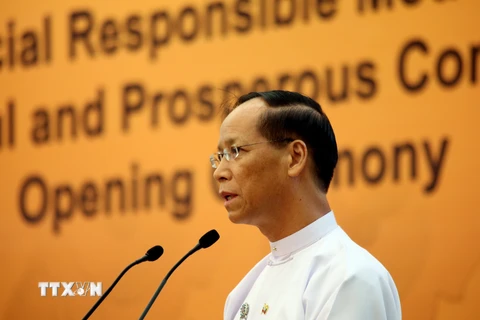 Phó Tổng thống Myanmar, Sai Mauk Kham. (Nguồn: THX/TTXVN)