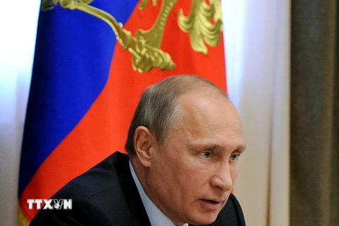 Tổng thống Nga Vladiamia Putin. (Nguồn: AFP/TTXVN)