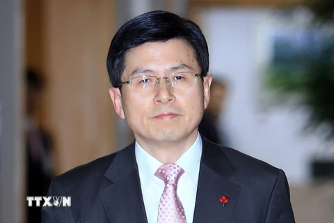 Tân thủ tướng Hàn Quốc Hwang Kyo-ahn. (Nguồn: Yonhap/TTXVN)