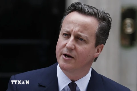 Thủ tướng Anh David Cameron. (Nguồn: AFP/TTXVN)