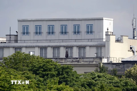 Trụ sở Đại sứ quán Mỹ tại Paris. (Nguồn: AFP/TTXVN)