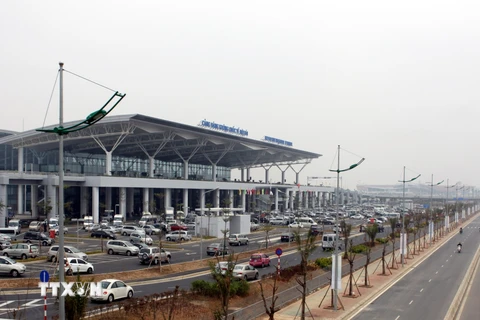 Nhà ga hành khách T2 Cảng Hàng không Quốc tế Nội Bài. (Ảnh: Trọng Đạt/TTXVN)