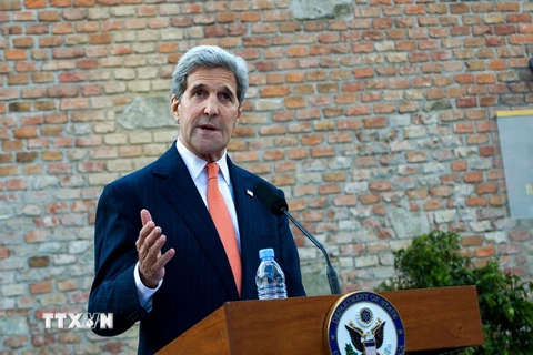 Ngoại trưởng Mỹ John Kerry. (Nguồn: AFP/TTXVN) 