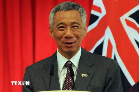 Thủ tướng Singapore Lý Hiển Long. (Nguồn: THX/TTXVN)