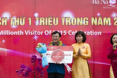 Đà Nẵng: Khu du lịch Bà Nà Hillls chào đón vị khách thứ 1 triệu