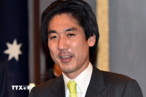 Thứ trưởng Ngoại giao Nhật Bản Minoru Kiuchi. (Nguồn: AFP/TTXVN)