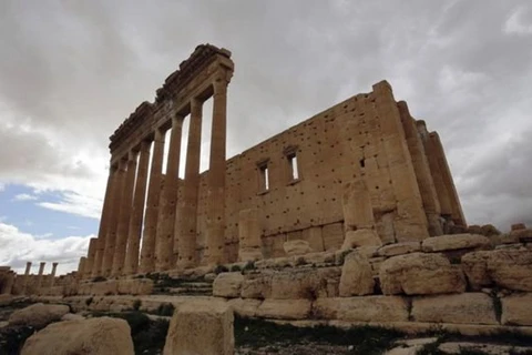 Đền thờ Bel trước khi IS phá hoại. (Nguồn: AFP)