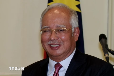 Thủ tướng Malaysia Najib Razak. (Nguồn: AFP/TTXVN)