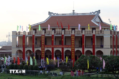 Bảo tàng Chủ tịch Hồ Chí Minh chi nhánh Thành phố Hồ Chí Minh. (Ảnh: Thanh Vũ/TTXVN)