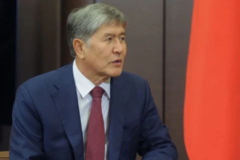 Tổng thống Kyrgyzstan Almazbek Atambayev. (Nguồn: sputniknews.com)
