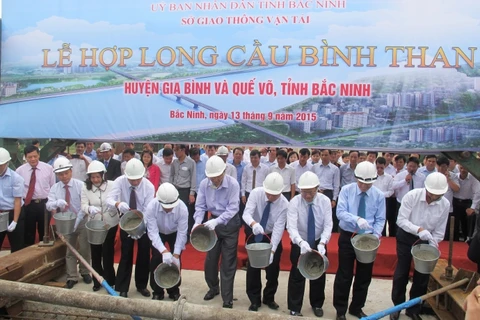 Bắc Ninh: Hợp long cầu Bình Than vốn đầu tư hơn 1.600 tỷ đồng
