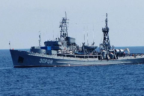Tàu cứu hộ Epron của Hải quân Nga đang tiến vào Ấn Độ Dương