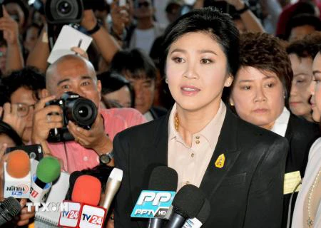 Cựu Thủ tướng Thái Lan Yingluck Shinawatra. (Nguồn: Kyodo/TTXVN)
