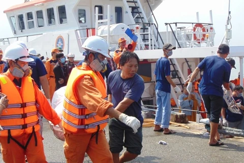 Vũng Tàu: Tìm thấy 2 thi thể thuyền viên cuối cùng vụ chìm tàu cá