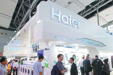 Tập đoàn kim khí điện máy Haier của Trung Quốc đang mở rộng 'lãnh địa' ở châu Âu. (Nguồn: Chinadaily)