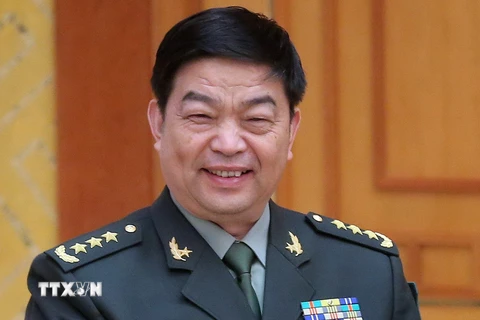 Bộ trưởng Quốc phòng Trung Quốc Thường Vạn Toàn. (Nguồn: AFP/TTXVN)