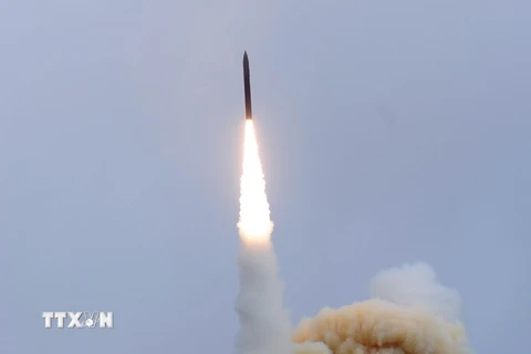 Tên lửa đánh chặn của Mỹ. (Nguồn: AFP/TTXVN)
