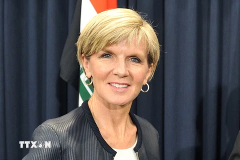 Ngoại trưởng Australia Julie Bishop. (Nguồn: AFP/TTXVN) 