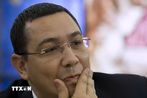 Thủ tướng Romania Victor Ponta. (Nguồn: AFP/TTXVN) 