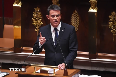 Thủ tướng Pháp Manuel Valls. (Nguồn: AFP/TTXVN) 