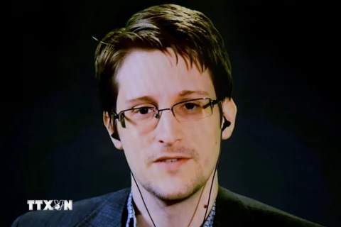 Cựu nhân viên tình báo Mỹ Edward Snowden. (Nguồn: Reuters/TTXVN)