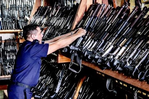 Kho vũ khí của Honduras. (Nguồn: laprensa.com.ni)