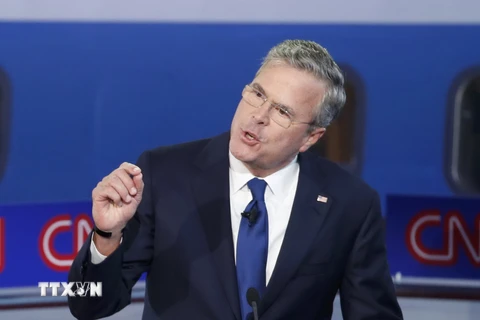 Ứng cử viên tổng thống Jeb Bush. (Nguồn: AFP/TTXVN)