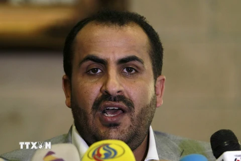 Người phát ngôn lực lượng nổi dậy Houthi Mohammed Abdulsalam. (Nguồn: AFP/TTXVN) 