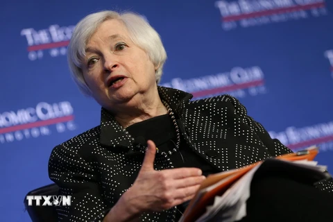 Chủ tịch Fed Janet Yellen. (Nguồn: AFP/TTXVN) 