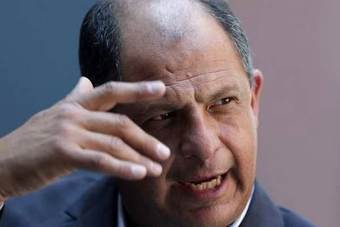 Tổng thống Costa Rica Luis Guillermo Solis. (Nguồn: Reuters)