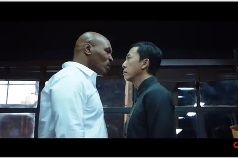 [Video] Chân Tử Đan song đấu võ sỹ Mike Tyson trong "Diệp Vấn 3"