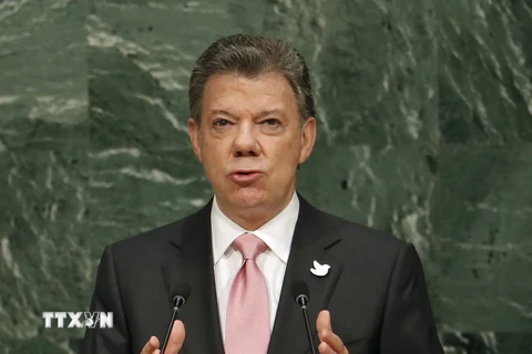 Tổng thống Colombia Juan Manuel Santos Calderon. (Nguồn: Reuters/TTXVN)