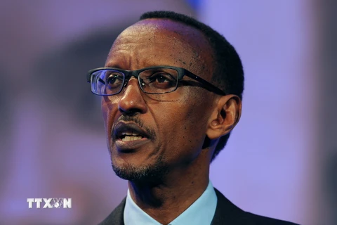 Tổng thống Rwanda Paul Kagame. (Nguồn: AFP/TTXVN)
