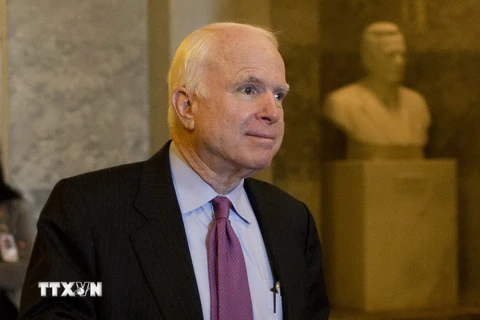 Thượng Nghị sỹ Mỹ John McCain. (Nguồn: AFP/TTXVN)