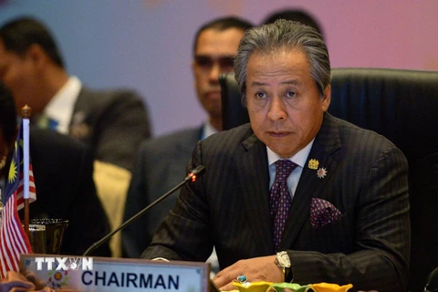 Bộ trưởng Ngoại giao Malaysia Anifah Aman. (Nguồn: AFP/TTXVN) 