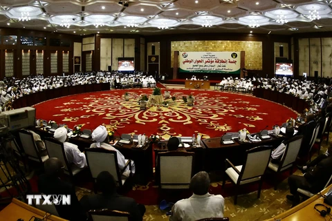 Hội nghị đối thoại hòa giải quốc gia Sudan tại Khartoum tháng 10.2015. (Nguồn: THX/TTXVN)
