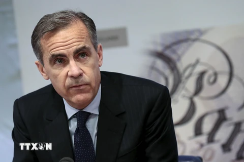 Thống đốc Ngân hàng Trung ương Anh Mark Carney. (Nguồn: AFP/TTXVN)