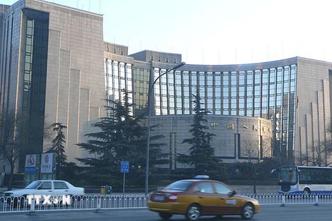 rụ sở PBoC tại thủ đô Bắc Kinh. (Nguồn: Reuters/TTXVN)