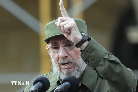 Lãnh đạo Cuba Fidel Castro. (Nguồn: THX/TTXVN)
